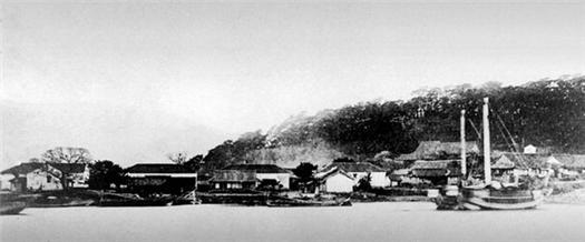 ▲ 1876년 개항 직전의 부산항 [사진 : 필자제공]