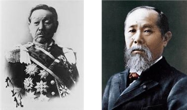 ▲ 임오군란 이후 조선침략을 맡게 된 외무경 이노우에와 이또오 히로부미