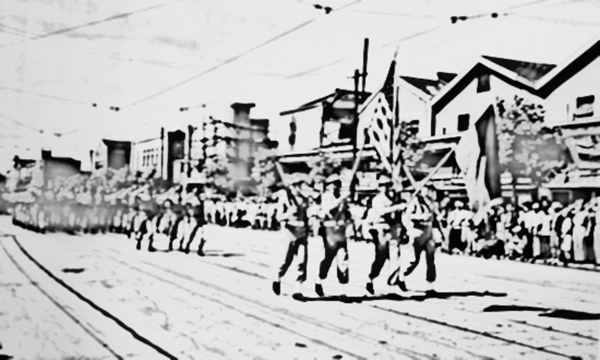 ▲ 한반도에 상륙한 미군