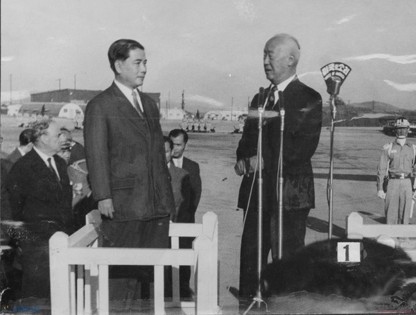 ▲ 고딘디엠과 이승만