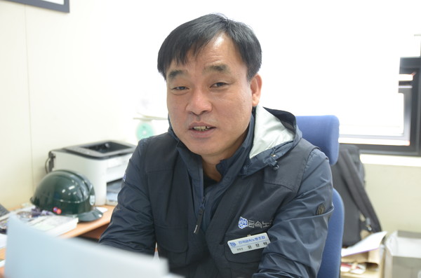 ▲ 윤장혁 전국금속노조 위원장.