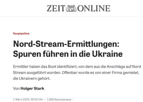 ▲ 같은 날 독일 주간지 디차이트도 유사한 기사를 내보냈다.